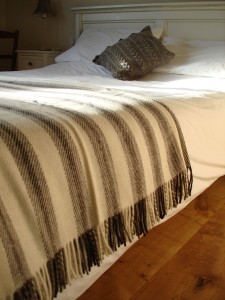 Organic Wool Throw Blanket