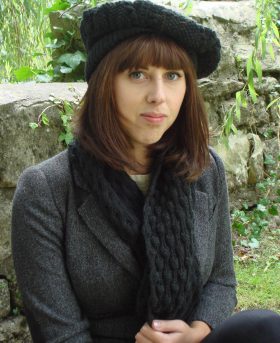 Organic Wool Wendy Keith Glen Maree Beret Black