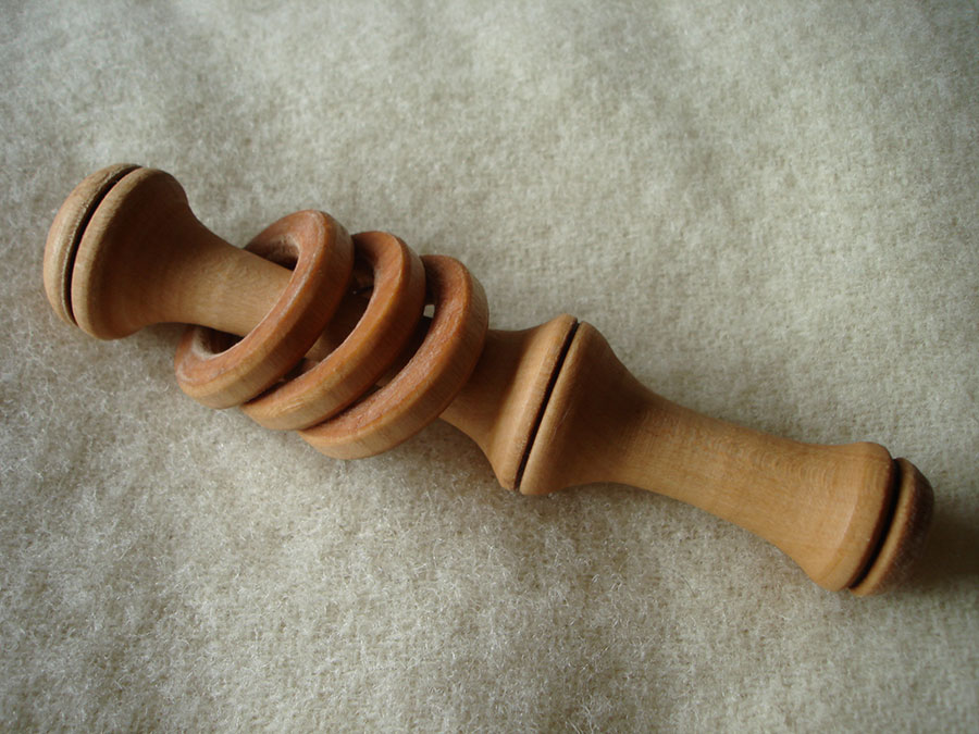 Wooden Baby Rattles - Natural Simplicity