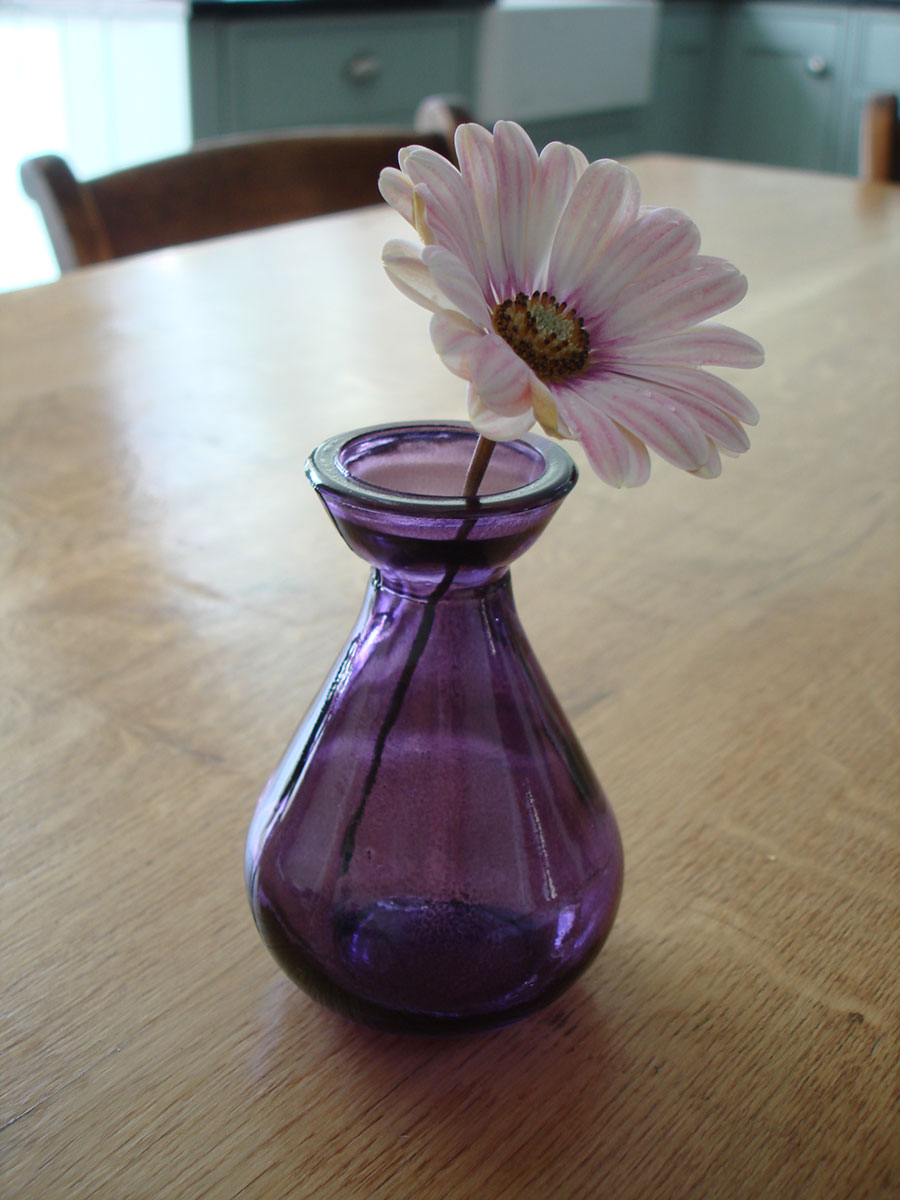 Coloured Recycled Glass Bud Vases (set of 3) 4 Natural Simplicity