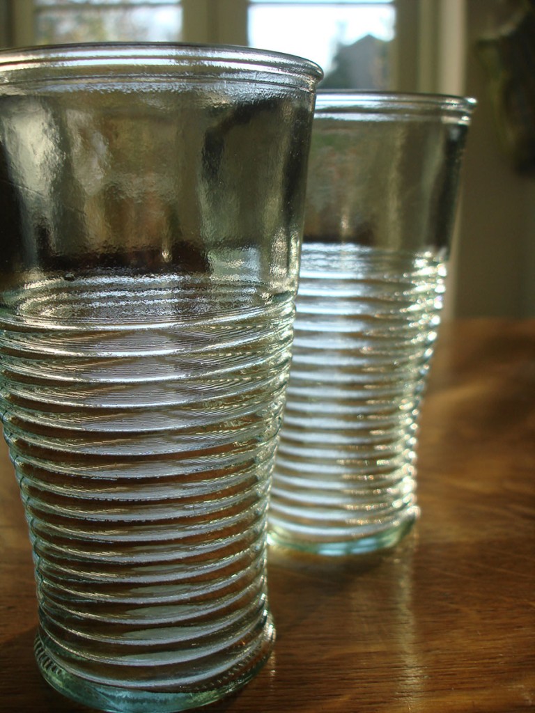 Recycled Glass Halo Tumbler (set of 6) Natural Simplicity