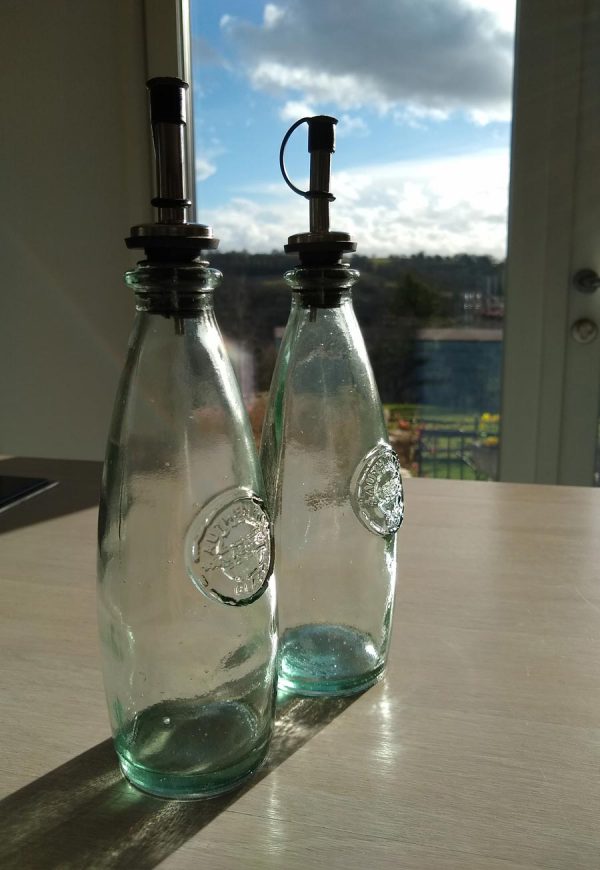 Recycled Glass Oil Pourer