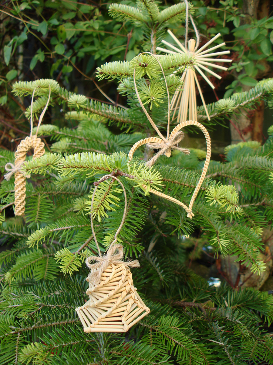 set mini natural christmas decorations 03